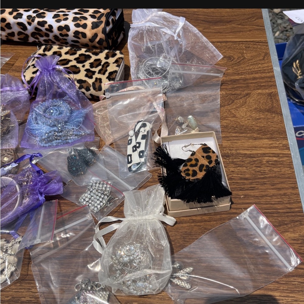 Costume jewelry and box